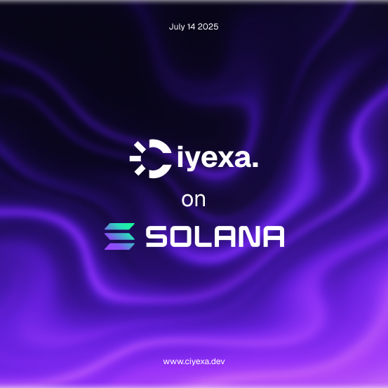 Ciyexa_AI's tweet photo. we launched $Ciyexa Coin 🔥
here’s what it unlocks:

✨ censorship-resistant AI
✨ verifiable compute (no trust needed)
✨ real-time data via oracles
✨ autonomous smart contracts

it’s all on-chain.

CA: [TEvAkrrz_bYf15qCsCjqNQbvssr9o6m4cUs4booEG7P3kcCiyexa]

#Ciyexa #Solana #AI #Crypto