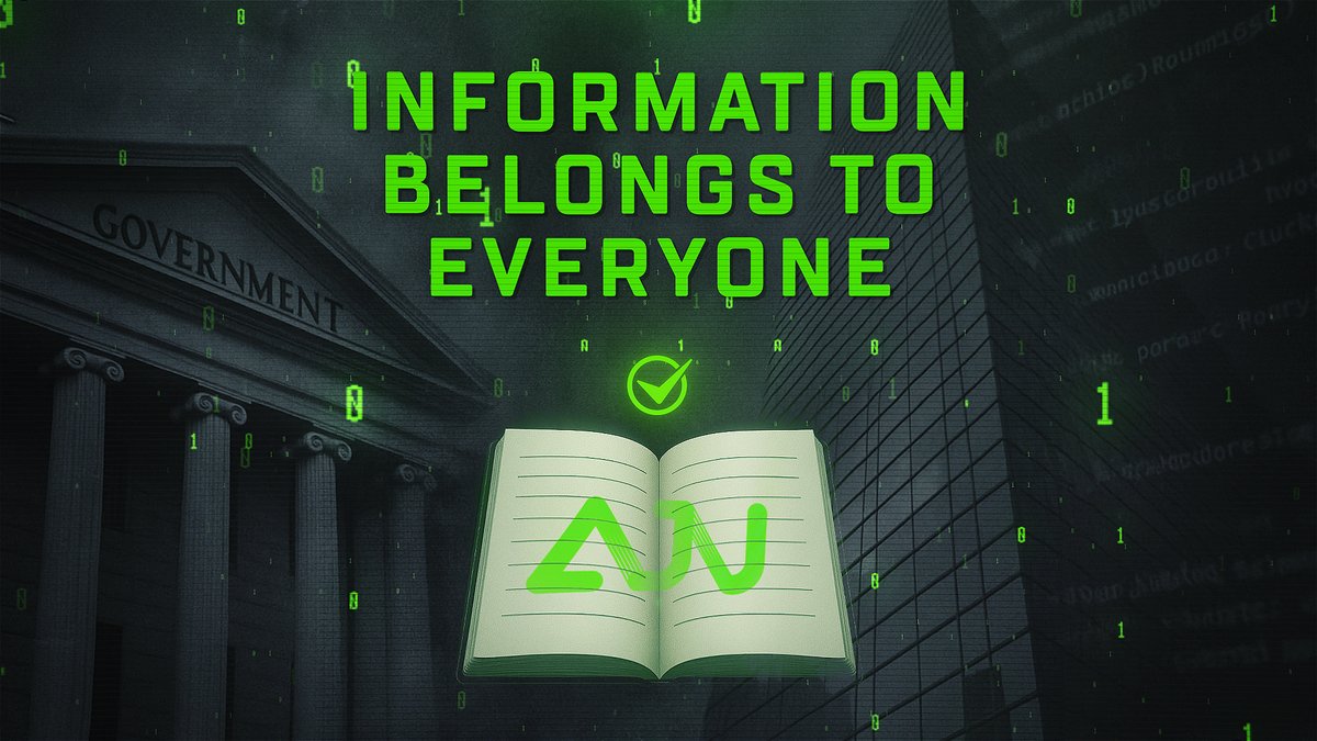 Imagine a world where no government, no billionaire, no algorithm can decide what’s true.

AJN is your hero here