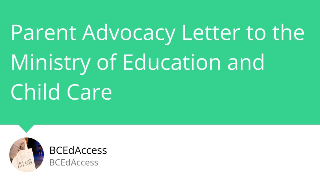 "These exclusionary practices violate students’ rights to education and safety and contradict Canada’s obligations under the UN Convention on the Rights of Persons with Disabilities (UNCRPD, 2006)." lttr.ai/AgbLQ

#Education #Accessibility #Bced