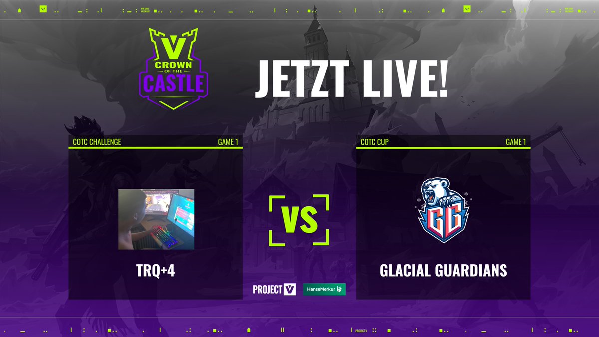 PROJECT V (@projectvgg) on Twitter photo Wir sind live mit der ersten Runde des Crown of the Castle Cups #3 👑
<a href="/TRQ_mix/">trq+4</a> vs <a href="/GlacialGuardian/">Glacial Guardians</a>
🎙️ <a href="/oneandonlyleeo/">VCGN LeeoV</a> & <a href="/p0ly1337/">Daniel / p0ly</a>
🎥 <a href="/timonvlr/">Timon</a>
Einschalten ist Pflicht! ⬇️ Wir sind live mit der ersten Runde des Crown of the Castle Cups #3 👑
<a href="/TRQ_mix/">trq+4</a> vs <a href="/GlacialGuardian/">Glacial Guardians</a>
🎙️ <a href="/oneandonlyleeo/">VCGN LeeoV</a> & <a href="/p0ly1337/">Daniel / p0ly</a>
🎥 <a href="/timonvlr/">Timon</a>
Einschalten ist Pflicht! ⬇️