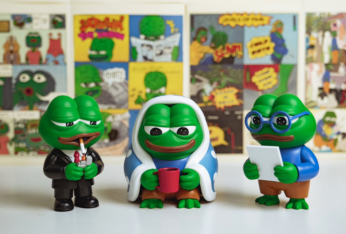 𝗜𝗻𝘁𝗿𝗼𝗱𝘂𝗰𝗶𝗻𝗴 𝗧𝗼𝘆𝘀 𝗯𝘆 𝗠𝗲𝗺𝗲𝗮𝗯𝗹𝗲𝘀!

Limited edition 5”/12cm vinyl figures 
leaping from the screen to your desk.

📅 Drop next Monday July 21

Our best friends now at home!
The story 👇