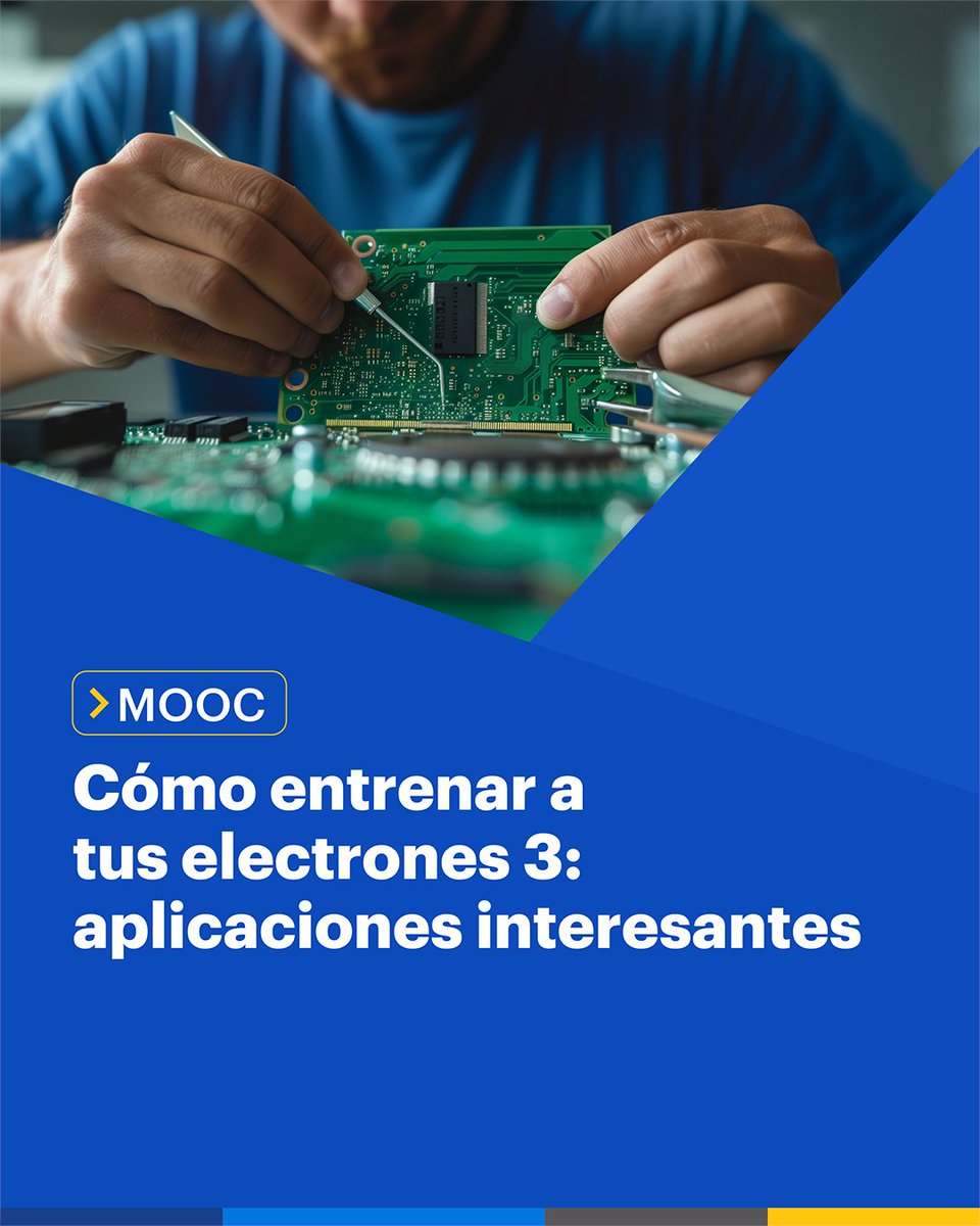 ¿Te apasiona la electrónica pero no sabes por dónde partir? Con este curso online puedes dar tus primeros pasos en el diseño y análisis de circuitos electrónicos.

Hazlo aquí tinyurl.com/3w9ett5j