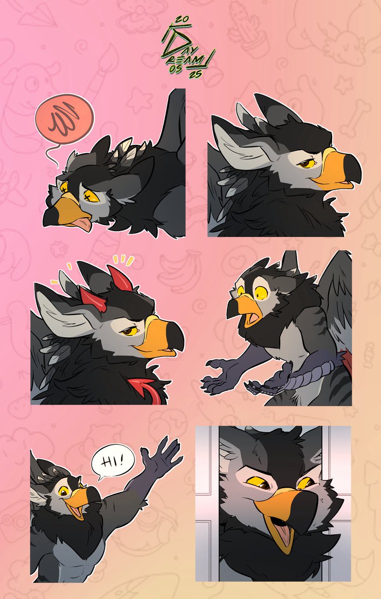 This boy needed a little colour restyling 🎨 6 and counting! 👀

<a href="/MaraSabot/">MaraSabot 🔜 Furizon</a>