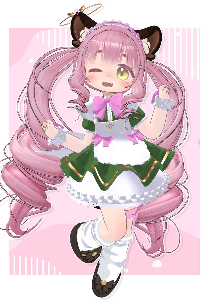 もえもえきゅん💕
#みつまめ #MapleMaid
