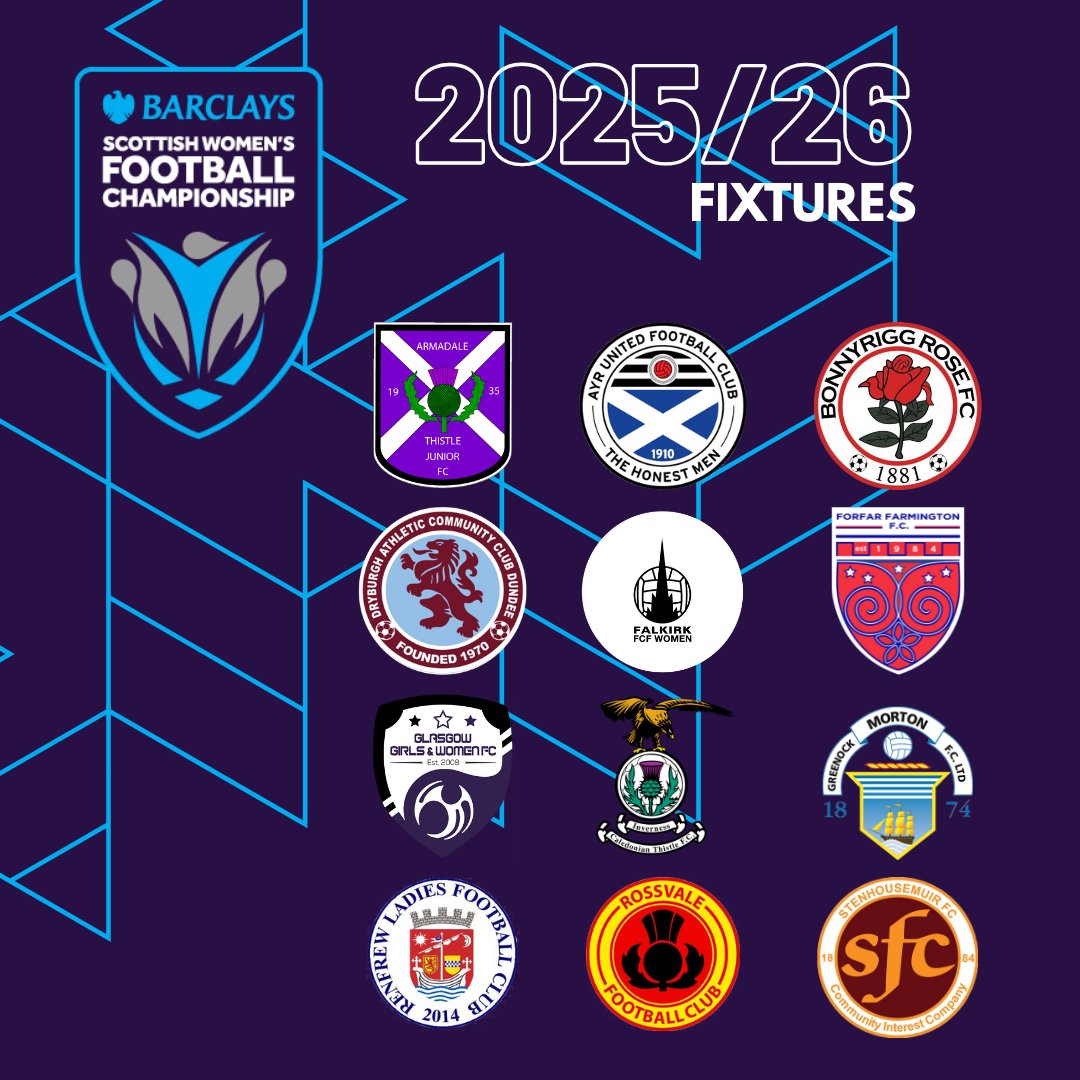 Barclays Scottish Women's Championship (@swfchampionship) on Twitter photo FIXTURE DROP
The <a href="/BarclaysFooty/">Barclays Football</a> Scottish Women's Championship kicks off on 10 August! Check out the SWF website for details with KO times TBC #BeTheDifference scotwomensfootball.com/fixtures-and-r… FIXTURE DROP
The <a href="/BarclaysFooty/">Barclays Football</a> Scottish Women's Championship kicks off on 10 August! Check out the SWF website for details with KO times TBC #BeTheDifference scotwomensfootball.com/fixtures-and-r…