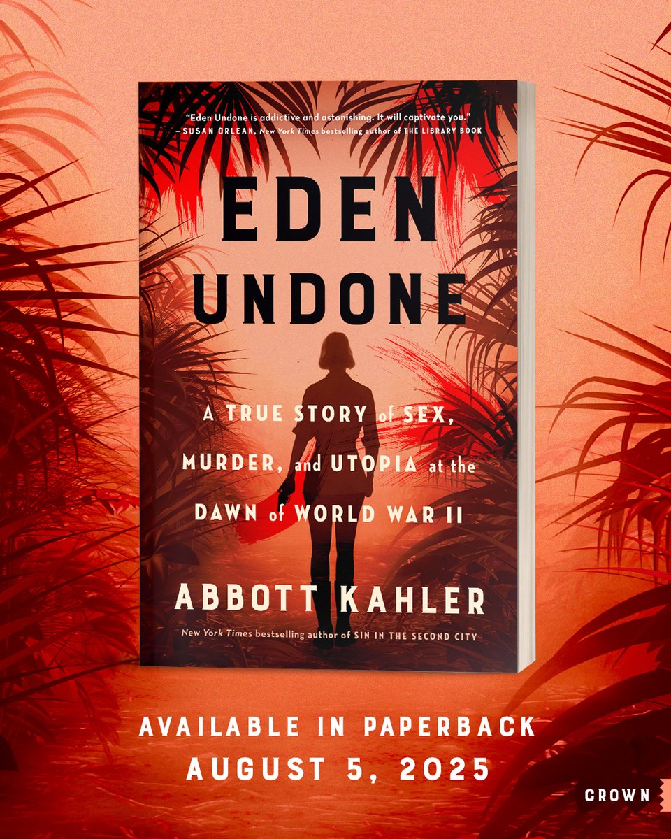 CrownPublishing's tweet image. Abbott Kahler's EDEN UNDONE is soon to be out in paperback! If you're looking for a thrilling read or if you're a fan of true crime and narrative non-fiction, you will want to add this to your TBR!
penguinrandomhouse.com/books/549473/e…