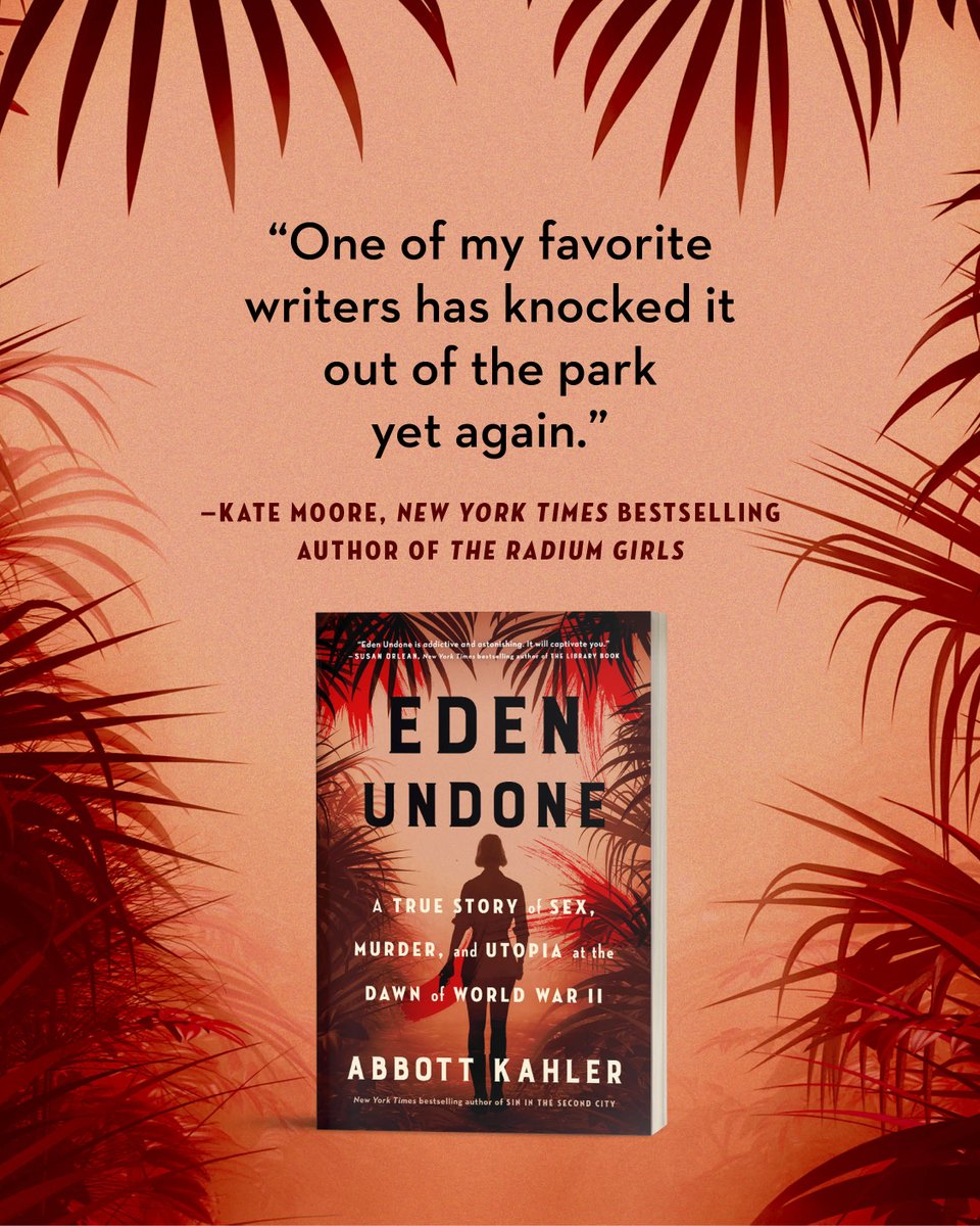 CrownPublishing's tweet image. Abbott Kahler's EDEN UNDONE is soon to be out in paperback! If you're looking for a thrilling read or if you're a fan of true crime and narrative non-fiction, you will want to add this to your TBR!
penguinrandomhouse.com/books/549473/e…