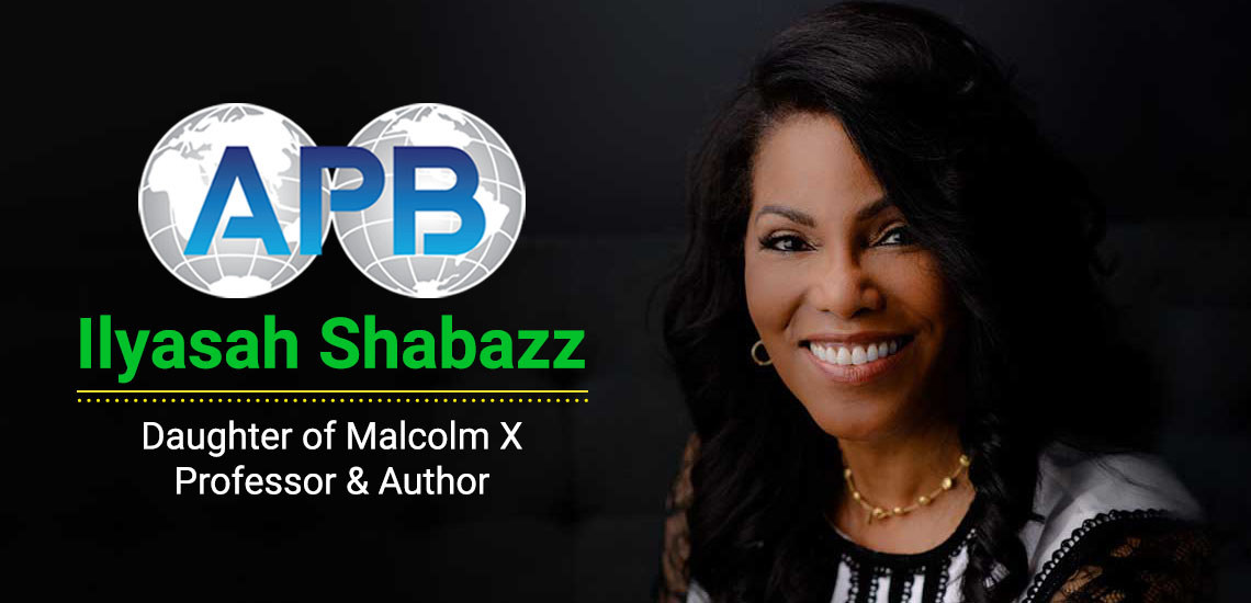 apbspeakers's tweet image. This year marks #MalcolmX’s 100th birthday. His daughter, #APBspeaker @ilyasahShabazz, honors his #legacy through powerful #storytelling & #activism—bridging past & present in the fight for #justice: bit.ly/44Fsaa4