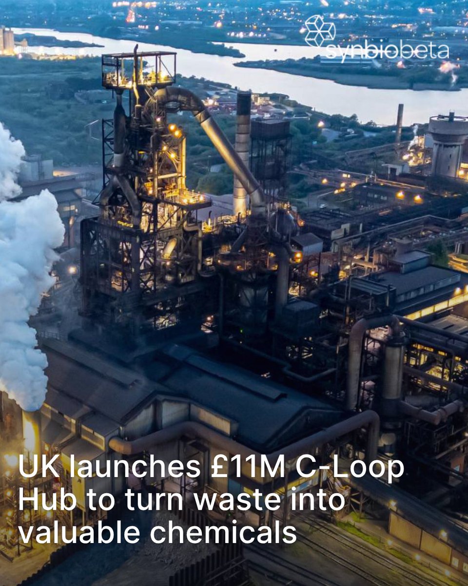 SynBioBeta's tweet image. UK launches £11M Carbon-Loop Hub to turn waste into valuable chemicals. Backed by @EPSRC, the new C-Loop Hub will use engineered microbes to upcycle waste carbon into useful products. Led by Stephen Wallace of the University of Edinburgh, the initiative brings together six UK…