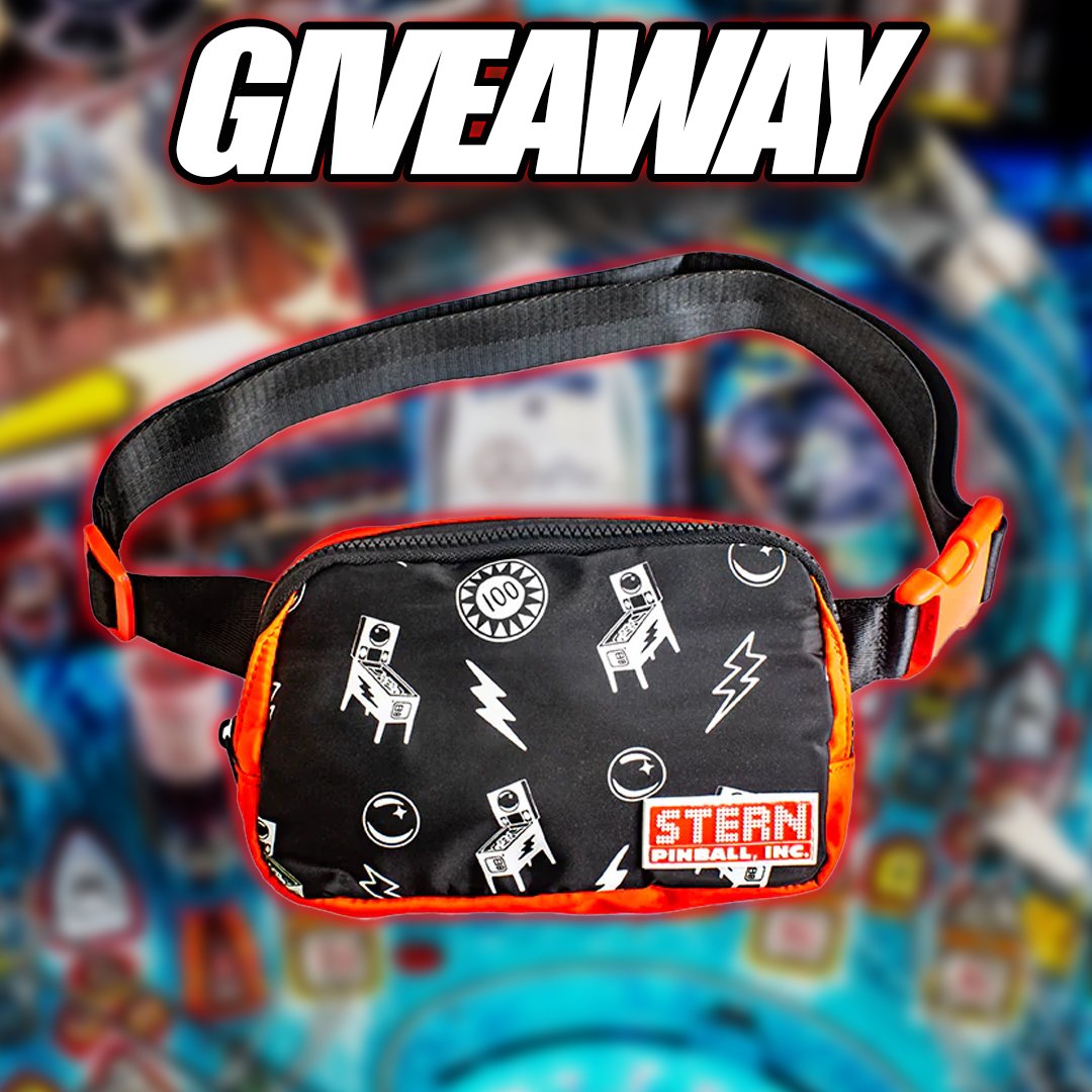 sternpinball's tweet image. 🚨 GIVEAWAY 🚨 We are giving away our Stern Retro Belt Bag here on X! Comment below and we'll select a random winner! Head over to the Stern Store to purchase.
*Winners will be contacted via DM ONLY. Please do not trust any other accounts claiming to be us.