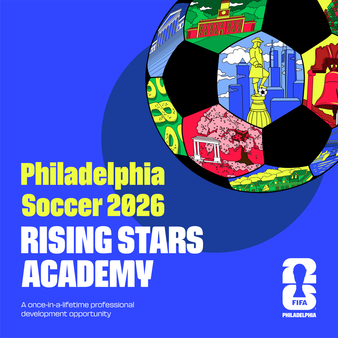 Help shape FIFA World Cup 26™ in Philly! ⚽ Apply now for ⭐ Rising Stars Academy ⭐ a dynamic professional development program for college juniors, seniors &amp; grad students launching this fall.

Don’t miss this once-in-a-lifetime opportunity! Apply here: heyor.ca/CgmoqM