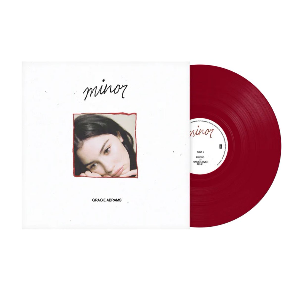 alejandrosvinyl's tweet photo. Gracie Abrams — Minor Red Vinyl 

https://t.co/a2Ti6HV7Wm https://t.co/TkVmUPuDUa