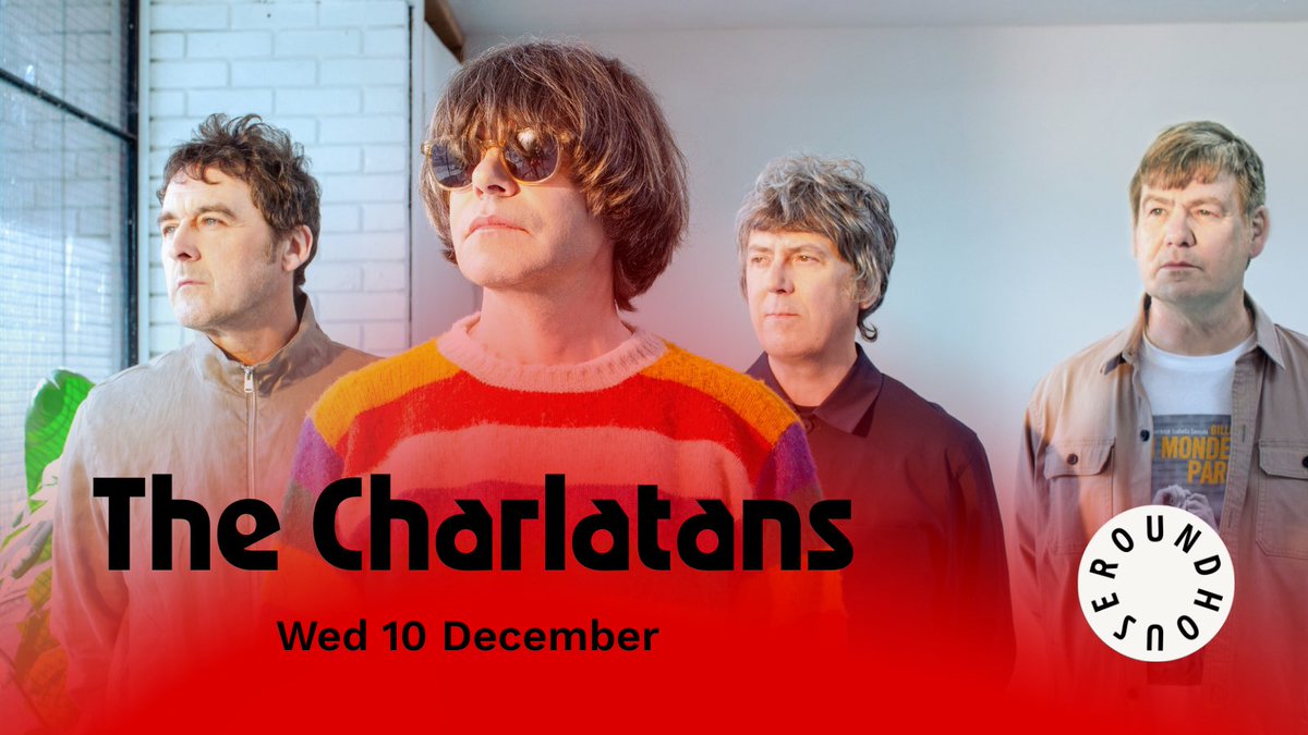 Roundhouse (@roundhouseldn) on Twitter photo Just announced!๐จ The legendary <a href="/thecharlatans/">The Charlatans</a> are heading to Roundhouse this December ๐ฅ
Members presale, Thu 17 July @ 10AM
General sale, Fri 18 July @ 10AM
๐ t.ly/g-Ilw Just announced!๐จ The legendary <a href="/thecharlatans/">The Charlatans</a> are heading to Roundhouse this December ๐ฅ
Members presale, Thu 17 July @ 10AM
General sale, Fri 18 July @ 10AM
๐ t.ly/g-Ilw