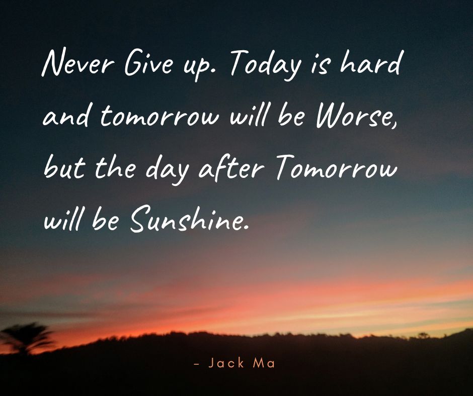 LABusinessPros's tweet image. Don&apos;t ever give up! Today is tough and tomorrow might be harder, but remember, the day after tomorrow will bring sunshine.
#KeepGoingStrong #Persevere #BrighterDaysAhead