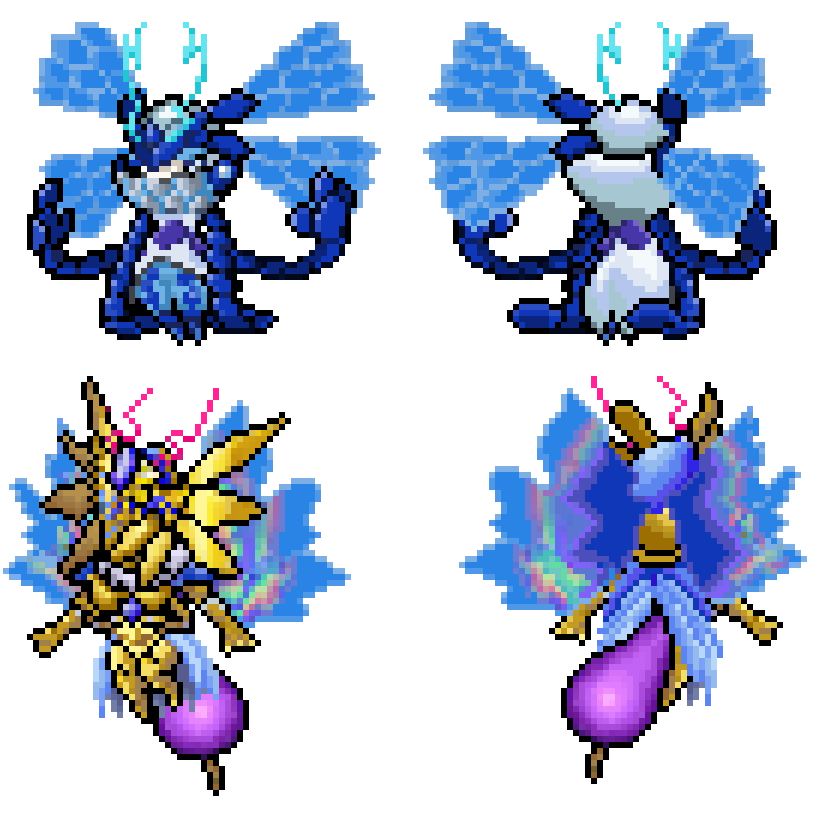 otro_jorch's tweet photo. Eosmon (Perfect) & Eosmon (Ultimate)
#Eosmon #VITALBRACELET #pixelart #DigimonStoryOlymposXII #fanart #デジモン #fangame #Digimon https://t.co/PXEEekDPNI