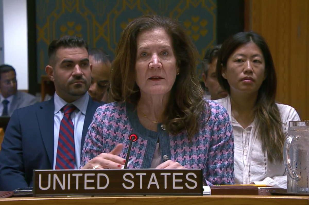 USUN's tweet image. Today, the Council unanimously adopted a resolution to continue the United Nations Integrated Office in Haiti’s (BINUH) mandate. BINUH’s continued presence supports stability efforts in Haiti amid abhorrent gang violence and corruption and can help support Haiti in its path to a…