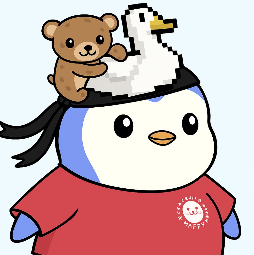 tiiagoslb's tweet image. Gotta rock that Sappy Pudgy pfp , so PENGU CODED 🐧
@pudgypenguins