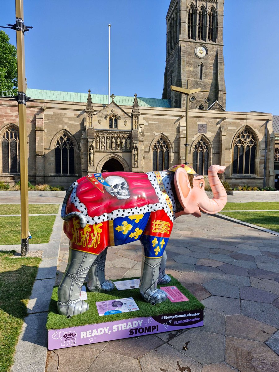 Leicester Cathedral (@leicscathedral) on Twitter photo There's a trunk-load of adventures to be had β <a href="/LOROSHospice/">LOROS Hospice</a>'s #StompRoundLeicester trail is now live! ππ
Starting today, the full trail is open for adventurers of all ages, with a royal stop here in Cathedral Gardens... There's a trunk-load of adventures to be had β <a href="/LOROSHospice/">LOROS Hospice</a>'s #StompRoundLeicester trail is now live! ππ
Starting today, the full trail is open for adventurers of all ages, with a royal stop here in Cathedral Gardens...