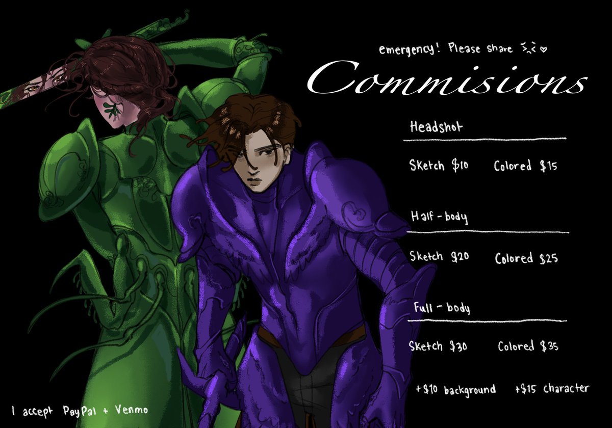 Zeldaphine's tweet image. My C0mms are open! 🌷
I am barely able to afford basic expenses rn and I still need to pay for important expenses for school, so please anything helps!! Sharing would really be appreciated and my dms are open if interested! 🥹