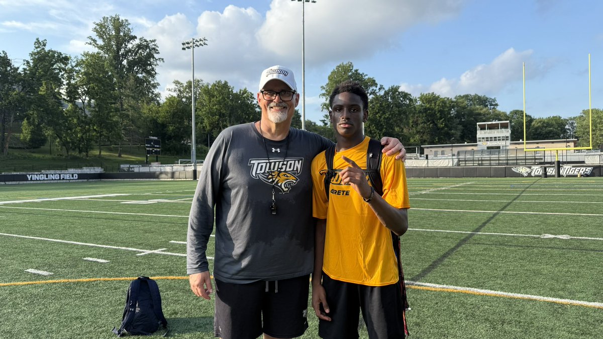 Samuel Barlay JR (@j2shifty999) on Twitter photo Went 7-4 in one on ones had a great day at <a href="/Towson_FB/">Towson Football</a> enjoyed meeting the staff and learning a lot of new things great experience! <a href="/coachzedmunds/">Zach Edmunds</a> <a href="/G_FHSAthletics/">Gar-Field Athletics</a> <a href="/Coach_Free21/">Harry Freeman V</a> <a href="/PeteShinnick/">Pete Shinnick</a> Went 7-4 in one on ones had a great day at <a href="/Towson_FB/">Towson Football</a> enjoyed meeting the staff and learning a lot of new things great experience! <a href="/coachzedmunds/">Zach Edmunds</a> <a href="/G_FHSAthletics/">Gar-Field Athletics</a> <a href="/Coach_Free21/">Harry Freeman V</a> <a href="/PeteShinnick/">Pete Shinnick</a>