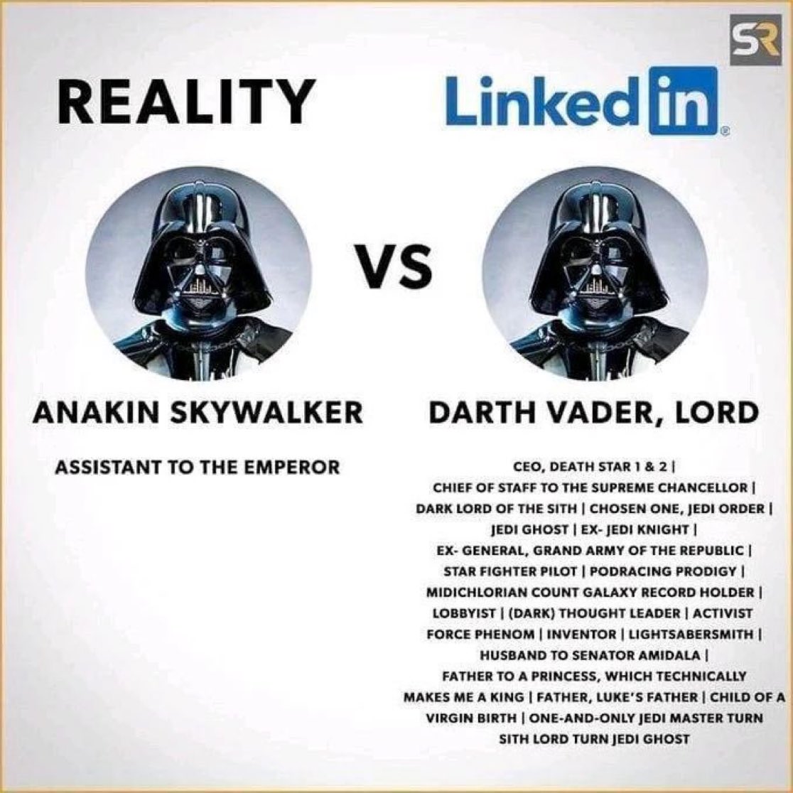 LinkedIn vs. Reality