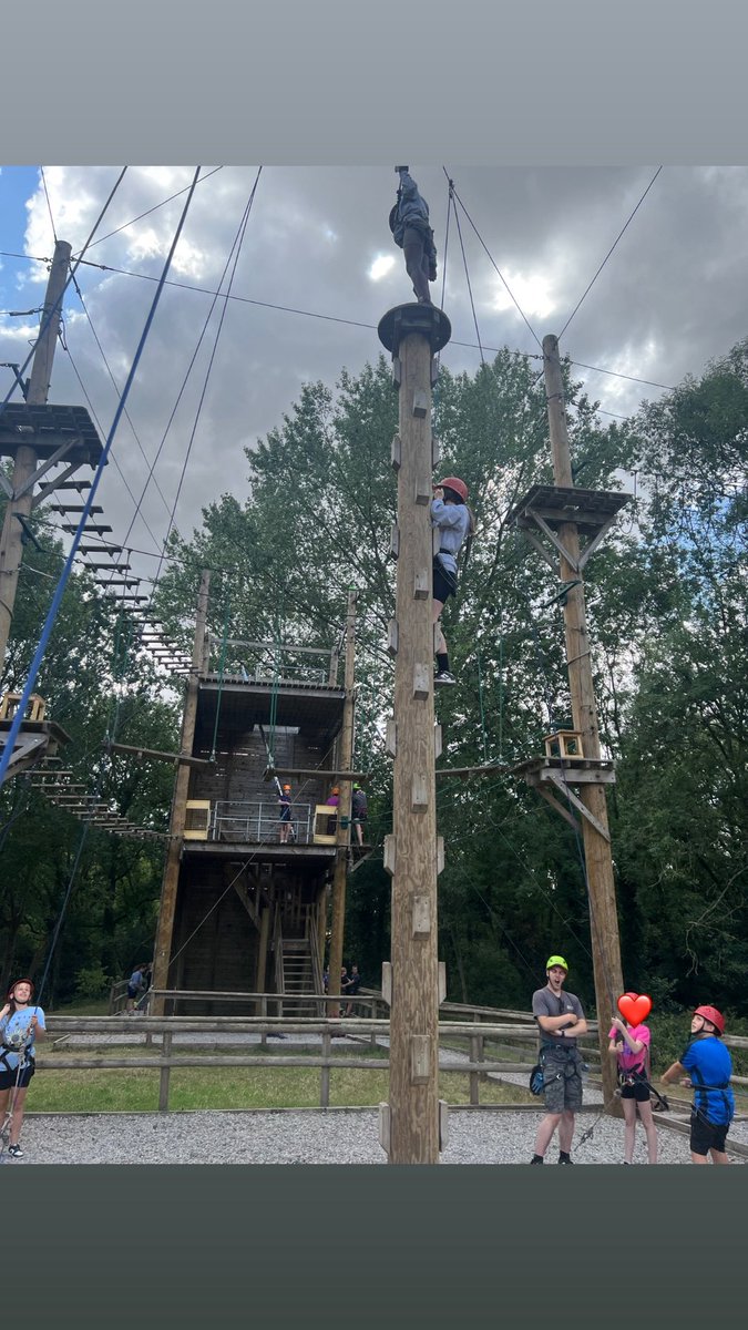 fairwayGLP's tweet image. Year 6 Residential…Quad poling! Lots of the children conquered their fears and managed the heights superbly! 
💚 👏 💚
#Fairway #GLP #Year6