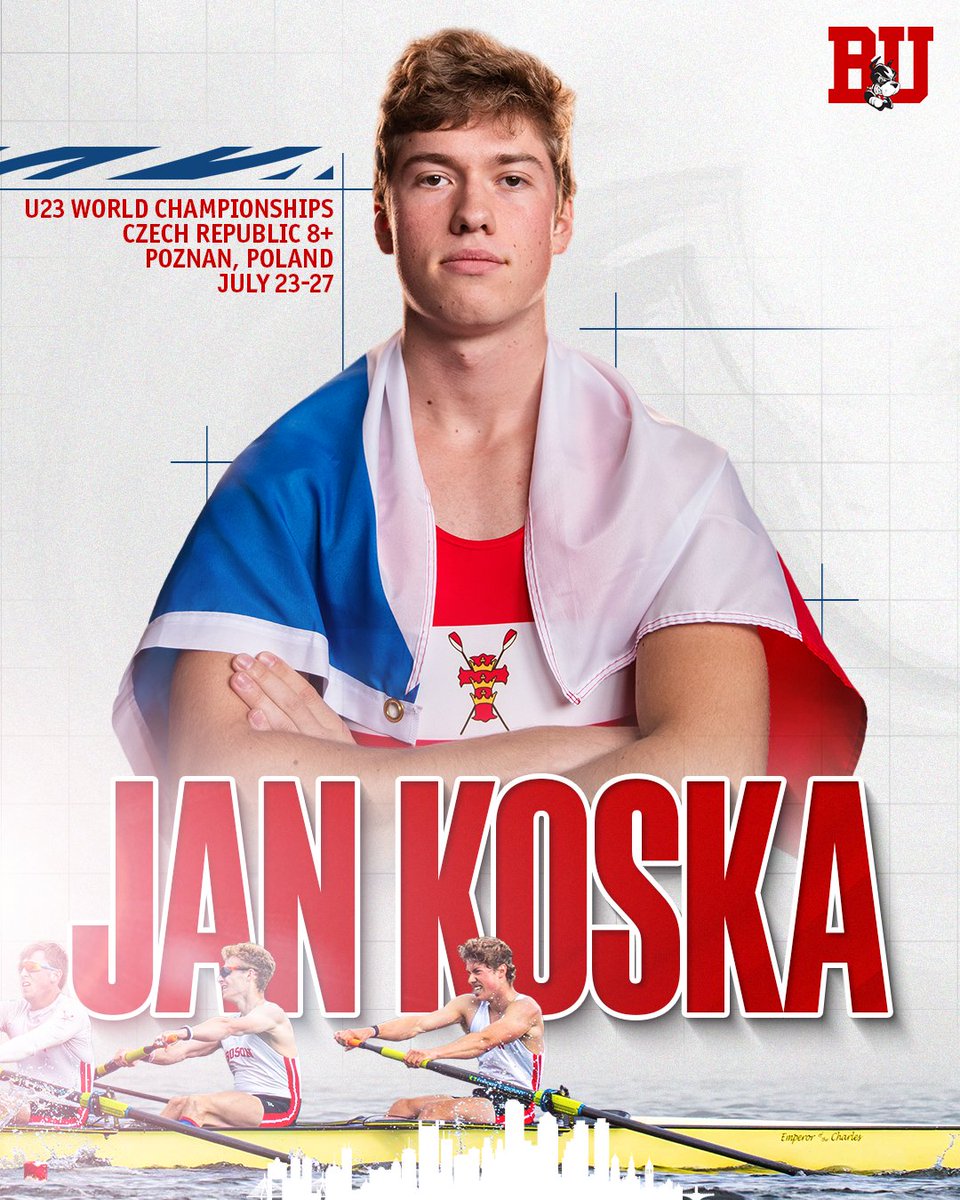 Congratulations to Finn and Jan on their selections to their respective 8+ crews for the Netherlands and Czech Republic later this month!!! #GoBU