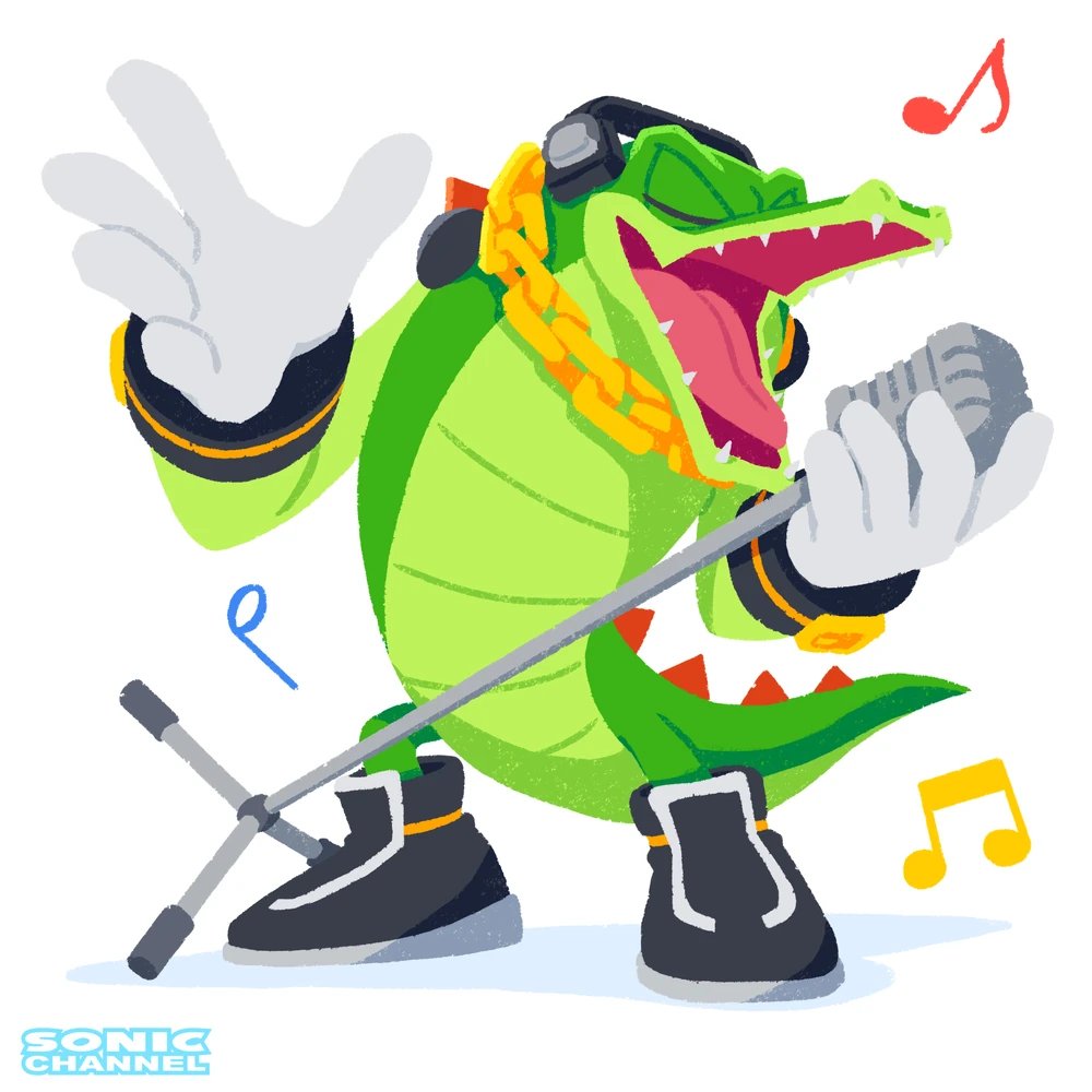 Why Vector the Crocodile is the Hottest sonic character
A 🧵