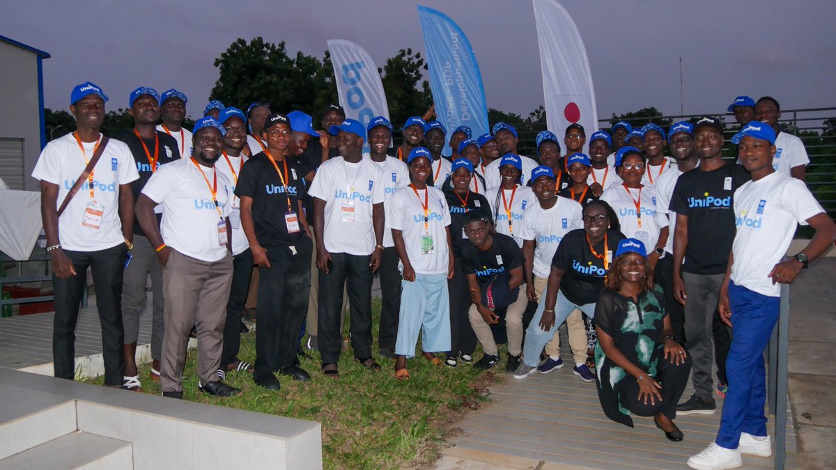 Les meilleurs projets retenus au bootcamp du #PDP organisé par #UniPod Bénin bénéficieront d'un accompagnement de 4 mois!

Merci à tous les participants, facilitateurs et experts pour leur engagement.

 🙏Un grand merci au Gouvernement du Japon 🇯🇵pour son soutien financier !
