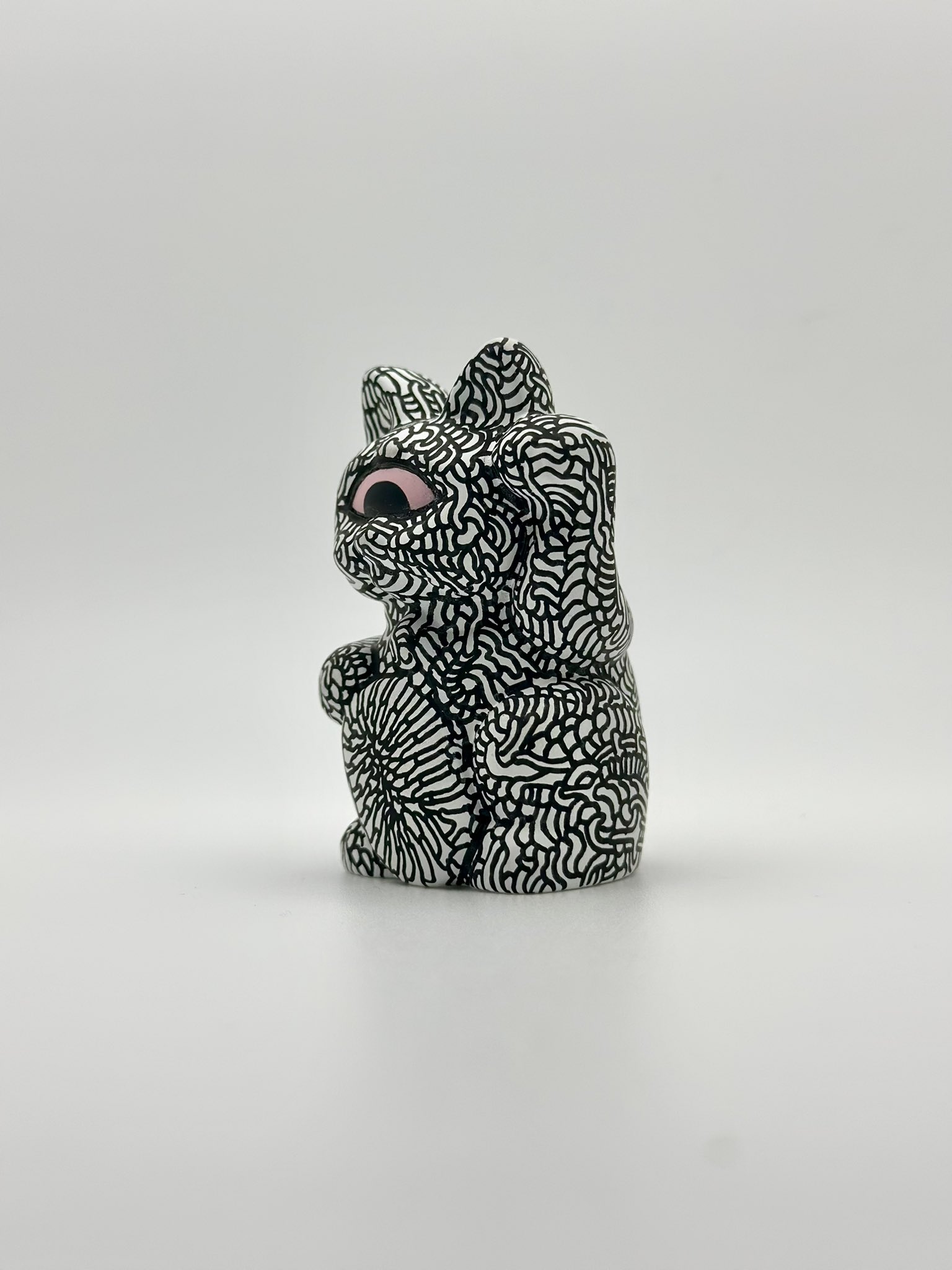 お値下げ不可　今年ラス2❕️手作り額付き銅版画応用絵画　「風天のニャンコ」 お値下げ不可 今年ラス2❕️手作り額付き銅版画応用絵画 「風天