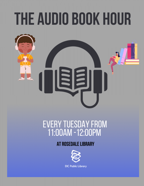 🎧 Audio Book Hour

📅 Tuesday, July 15 | 🕚 11:00am
📍 Rosedale Library

Join Ms. Yvette for a special storytime featuring Wonderbooks—print books with built-in audio! A great way to explore new reads for your child. 📚🎶