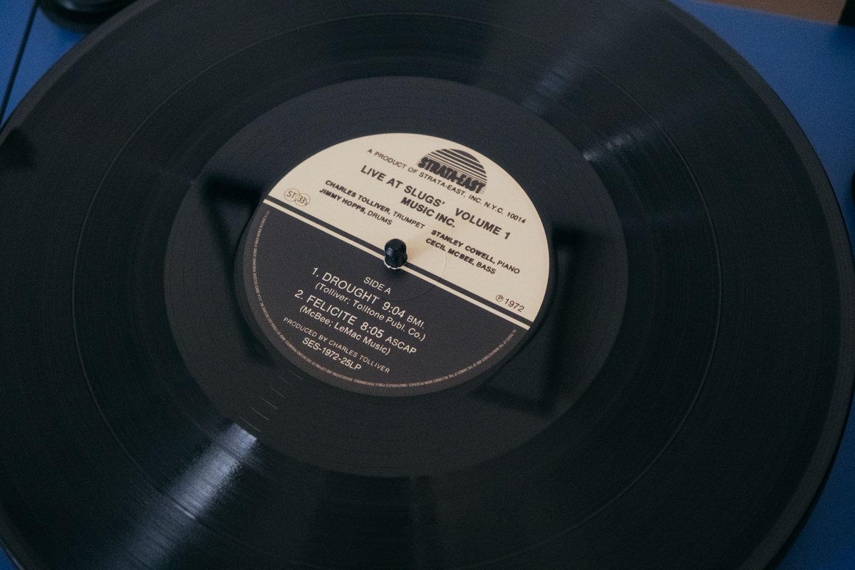 For the first time, Volumes I &amp; II of Charles Tolliver’s Live at Slugs’ come together in one set —  Recorded at NYC’s iconic Slugs’, these albums feature Tolliver’s fiery trumpet alongside an all-star lineup. Order your vinyl today at lnk.to/Live-At-Slugs