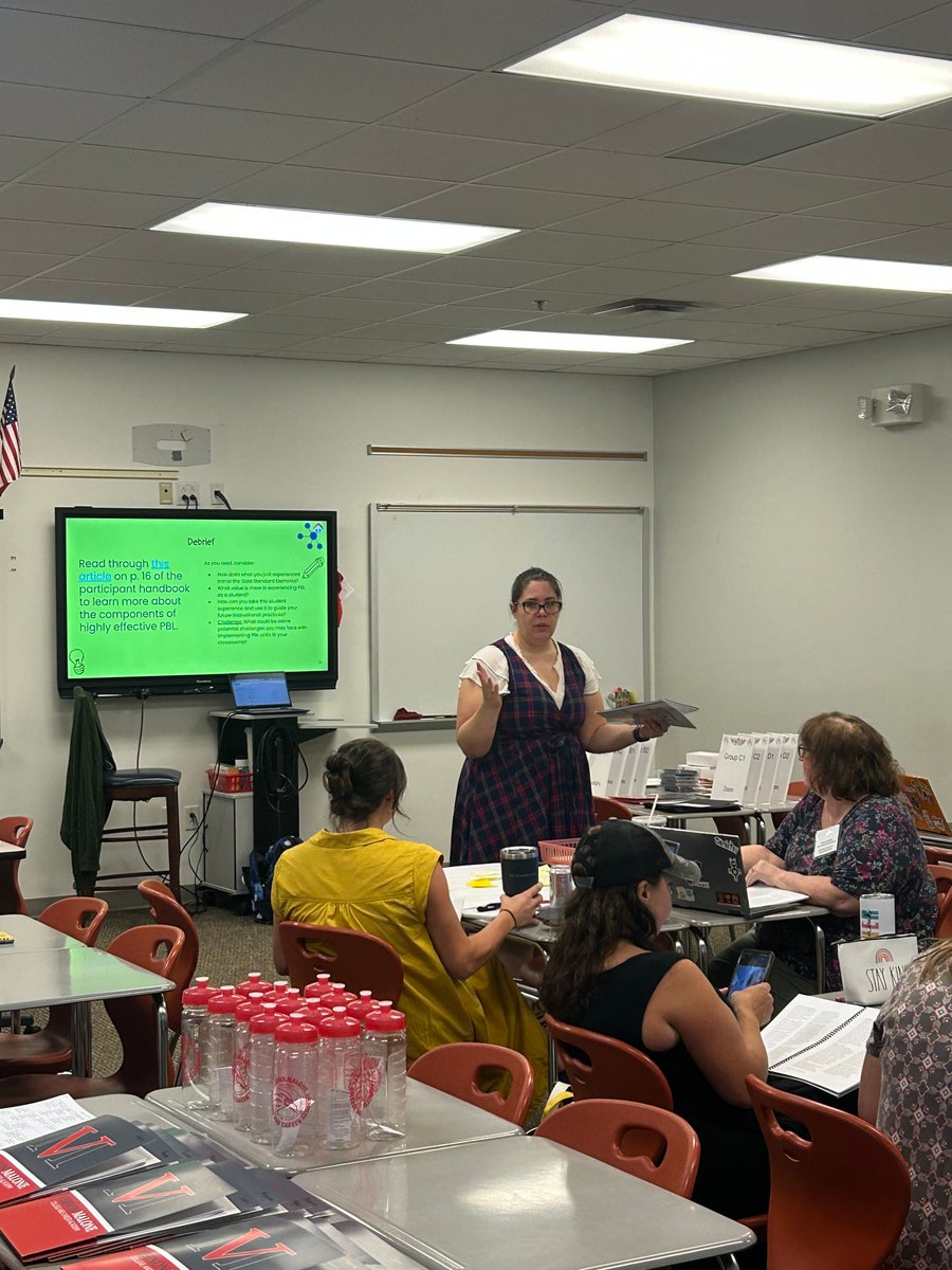 wakeedpa's tweet photo. We kicked off our 11th year of #SummerSTEM at @WCPSS Vernon Malone College &amp; Career Academy! More than 70 Wake teachers have a week of PBL + workplace immersions to bring real-world learning to students. Thank you Biogen, Cisco, NCDEQ, SAS, ParkerLORD, UBS, UCB, EPA &amp; FUJIFILM! https://t.co/4fl2fqFbj9