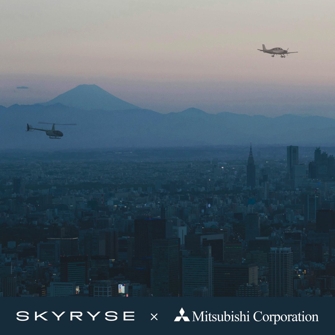 skyryse's tweet image. We’re going global.
We’re proud to announce that we’ve partnered with Mitsubishi Corporation to explore SkyOS integration on a variety of rotorcraft and fixed-wing platforms in Japan.
The partnership will enable SkyOS to modernize existing aircraft with fly-by-wire…