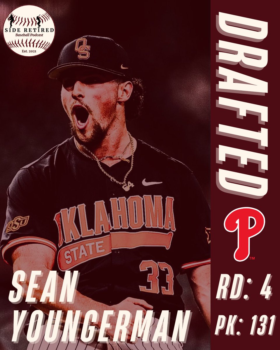 SideRetiredPod's tweet image. Big time congrats to #FriendOfThePod @SeanYoungerman on being selected by the @Phillies !!!
Sean posted a 2.08 ERA in over 50 innings for @OSUBaseball this spring!!