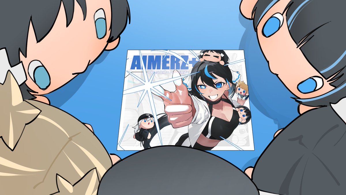 💙*･ﾟ Celebrating Yui joining aimerz+! ･ﾟ💙

We’re Ayane 🐱 Koharu 🐥 Yuzu 🐰
So happy to welcome a new member to the fam ✨
Let’s make lots of fun memories together 💭