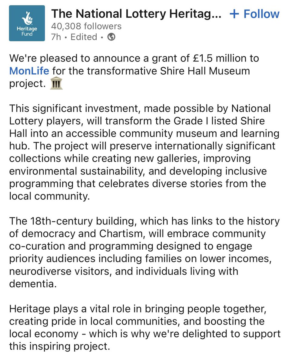 PaulMatthews67's tweet image. It’s very good news Monday. I love this building. It’s amazing and it’s going to get better. Thanks @HeritageFundUK