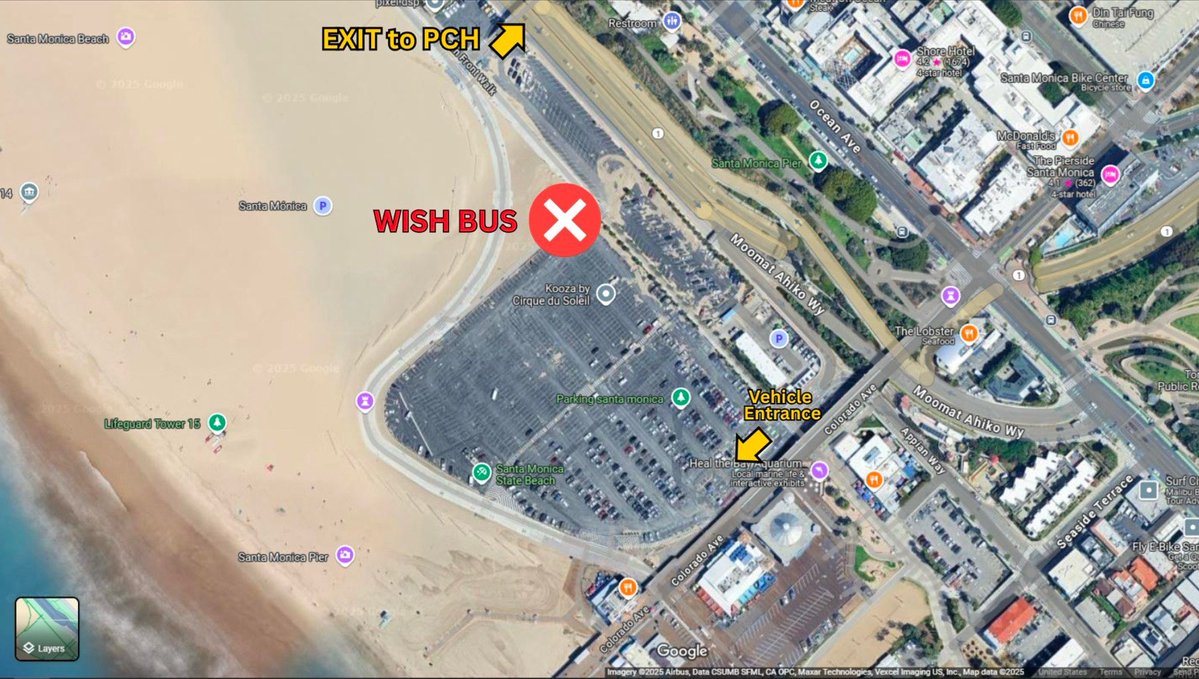 🚍 Wish Bus hits Santa Monica Beach TONIGHT! 🌊🎵 Join the Stop Over Session, be kind to kaps, casuals &amp; MAHALIMA. 🫶 Hear the Wish Bus USA director for tips to make it epic! #WishBusUSA #SantaMonica