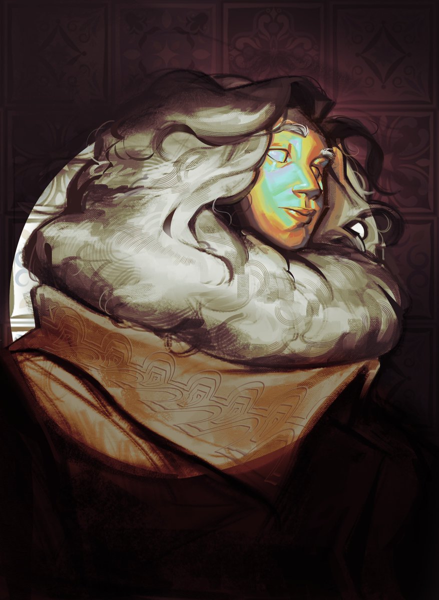 pintei isso aq p testar brush uns meses atrás