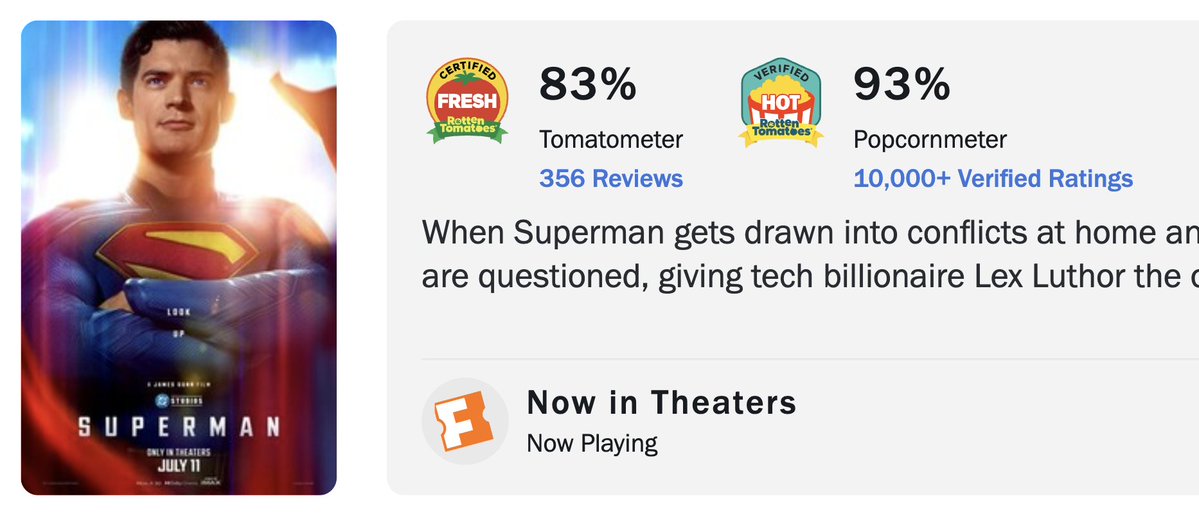Whether you like it or not, this isn't a "divisive" film. There's just a loud minority who decided they were going to hate it before it even came out.