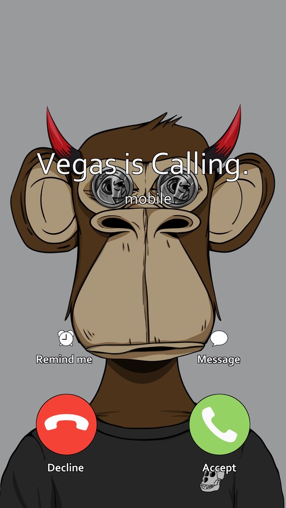 See ya in Vegas, Apes