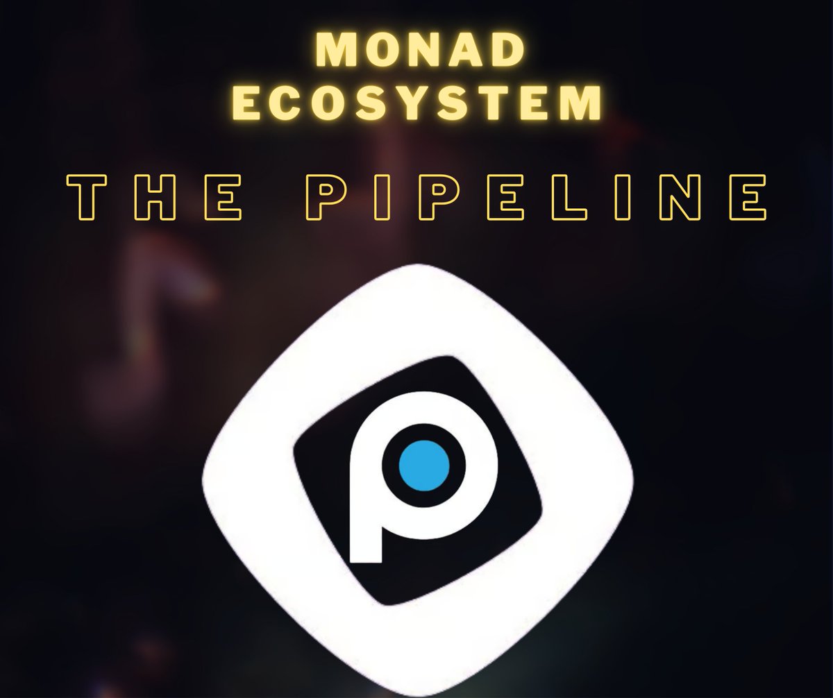 khan_24x's tweet image. How is Pipeline making Monad Socialify?
Pipeline is a type of task based SocialFi layer that allows users to interact with social media activities on-chain and in return, gives them rewards or points
And Monad is a high performance blockchain ( Ethereum-compatible ) with low…