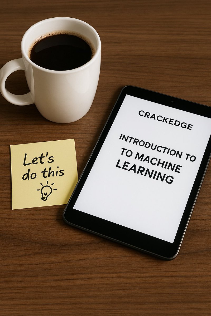 crack_edge's tweet photo. New week. New goal. Same ₹99.
☕ + CrackEdge ebook = Monday momentum
📘 AI, ML, Big Data, & Data Science
📄 10 pages | ⏱ 30 mins
Let’s do this → https://t.co/8eqGumUFop
#CrackEdge #MondayMotivation #MicroLearning #UpskillIndia #TechSimplified https://t.co/874kcSJ0WP