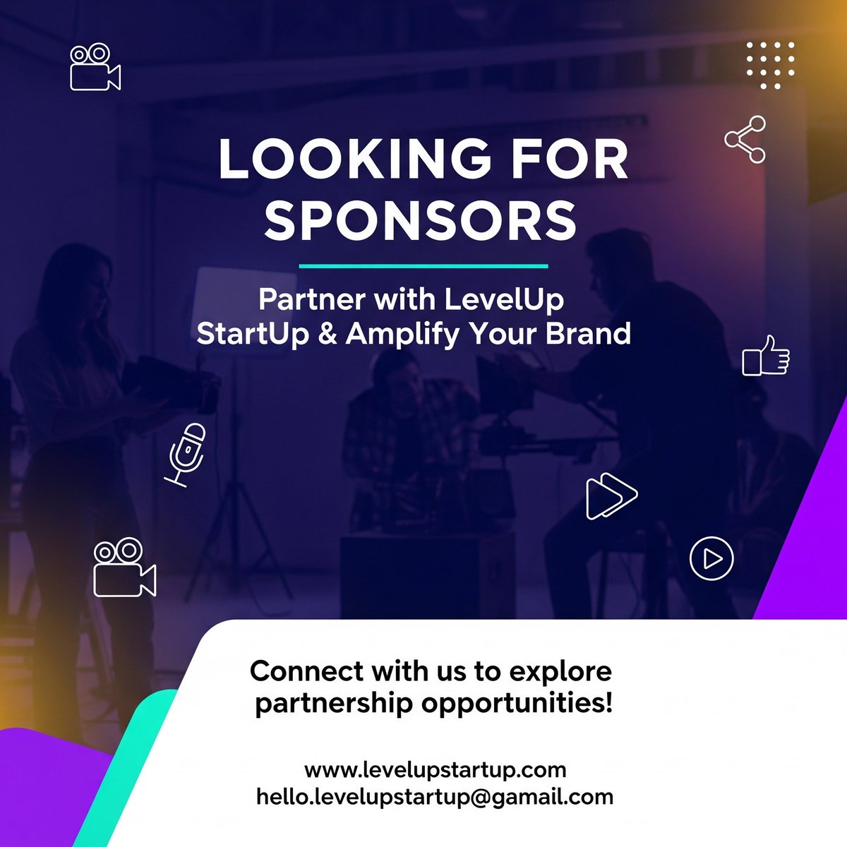 Join2Saurav's tweet image. 1/4
📢 Big news! We&apos;re actively seeking a Title Sponsor for our Content Studio! This isn&apos;t just a logo placement; it&apos;s a 2-year partnership designed to give your brand massive digital &amp;amp; physical exposure. Ready to learn how to get a 10X return? 👇 #Sponsor #ContentStudio