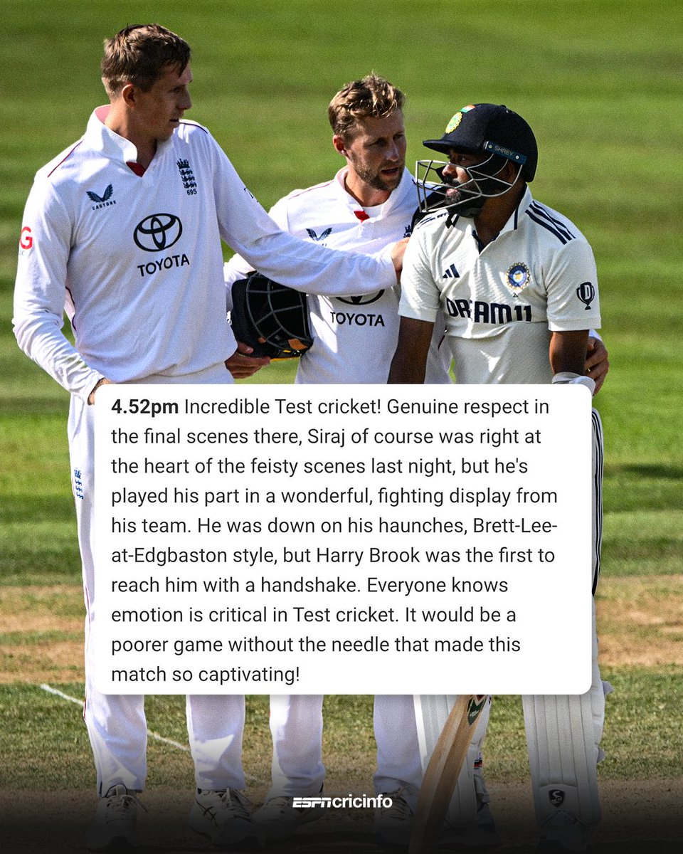 Test cricket. And then everything else.