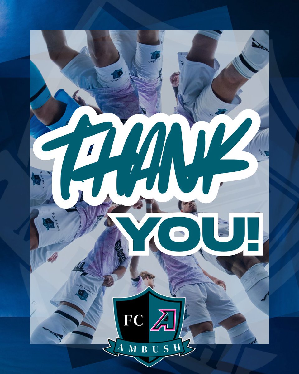 🙏 THANK YOU! 🙌

From the first whistle to the final goal, YOU made our inaugural season one to remember. From the sidelines to the stands, your energy, support, and passion fueled everything we did.