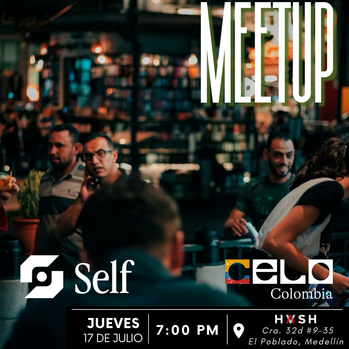 Celo Colombia ◘ (@celo_col) on Twitter photo 🧵 Este jueves nos reunimos en Medellín para hablar de lo que se viene con <a href="/Celo/">Celo.eth/acc 🦇 🌳</a>, <a href="/selfprotocol/">Self Protocol</a> y la revolución ZK en Web3.
Una nueva generación de infraestructura y aplicaciones que cuidan tu privacidad, ponen tu identidad en tus manos y facilitan los pagos ya está tomando 🧵 Este jueves nos reunimos en Medellín para hablar de lo que se viene con <a href="/Celo/">Celo.eth/acc 🦇 🌳</a>, <a href="/selfprotocol/">Self Protocol</a> y la revolución ZK en Web3.
Una nueva generación de infraestructura y aplicaciones que cuidan tu privacidad, ponen tu identidad en tus manos y facilitan los pagos ya está tomando