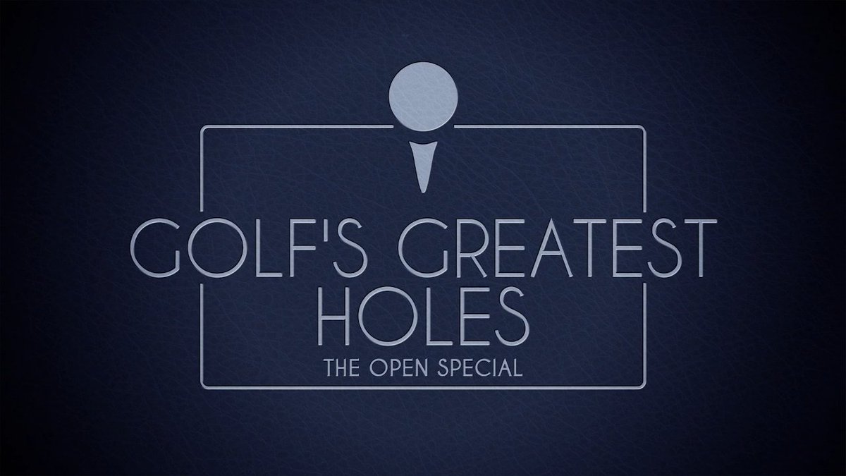 Open week is here! 🏌️‍♂️⛳️  What better way to kick off the Golf's Greatest Holes series than a round at the legendary Royal Portrush Golf Club. 
📺 Watch Today > bit.ly/4lmiIiK