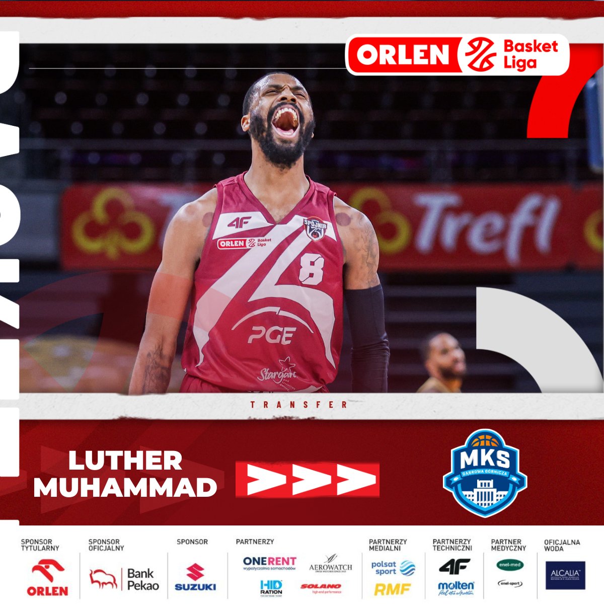 ORLEN Basket Liga (@plkpl) on Twitter photo 🔝 Czołowy strzelec poprzedniego sezonu #ORLENBasketLiga - 𝐋𝐮𝐭𝐡𝐞𝐫 𝐌𝐮𝐡𝐚𝐦𝐦𝐚𝐝 - zagra w <a href="/MKSDG_Kosz/">MKS Dąbrowa Górnicza</a> 🔥
#PLKPL <a href="/GrupaORLEN/">ORLEN</a> 🔝 Czołowy strzelec poprzedniego sezonu #ORLENBasketLiga - 𝐋𝐮𝐭𝐡𝐞𝐫 𝐌𝐮𝐡𝐚𝐦𝐦𝐚𝐝 - zagra w <a href="/MKSDG_Kosz/">MKS Dąbrowa Górnicza</a> 🔥
#PLKPL <a href="/GrupaORLEN/">ORLEN</a>