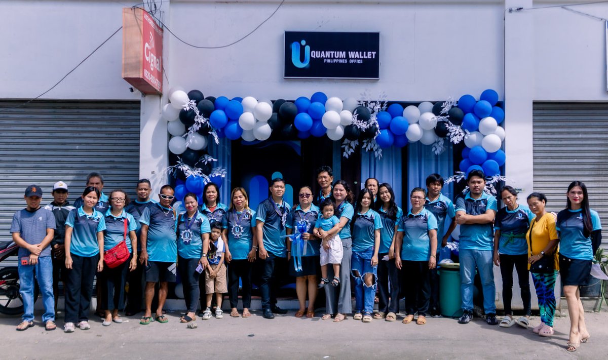 Quantum_ATS's tweet image. Quantum Wallet Launches Global Offline Ecosystem — First Stop: 🇵🇭🇵🇭Philippines Officially Open
📍 Mati City, Philippines — The world’s first physical office is now live
🔥ATU Goes Physical
Community members can now use ATU at the office to redeem real-world goods — truly…